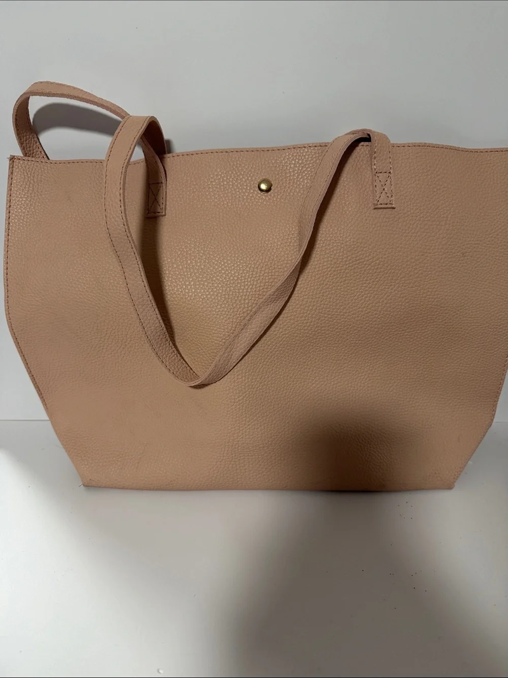 Classic Women's Tote Bag in Nude Pink